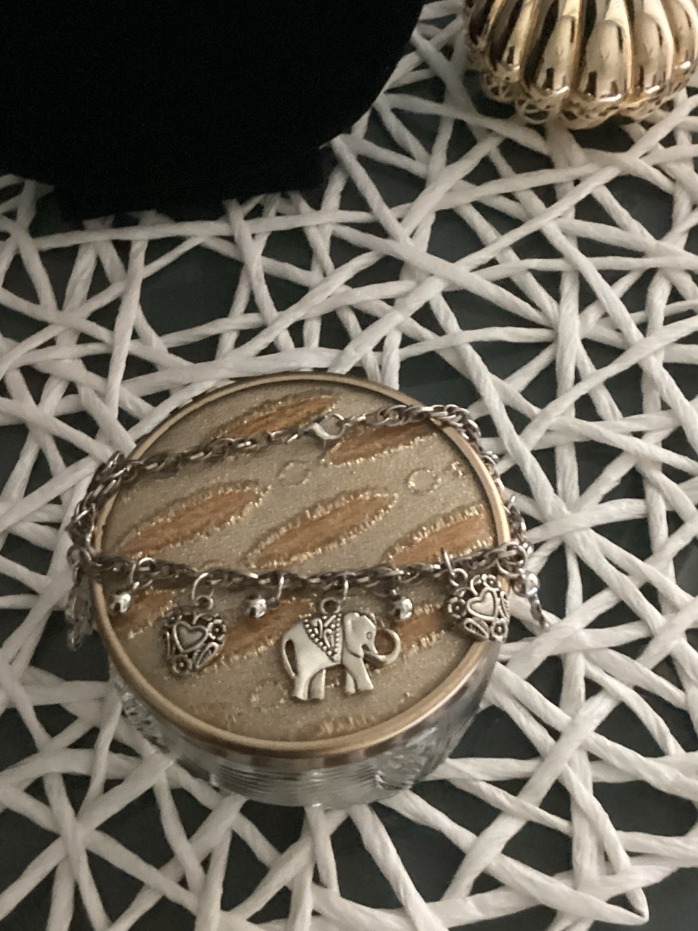 Lucky Elephant Charm Bracelet!